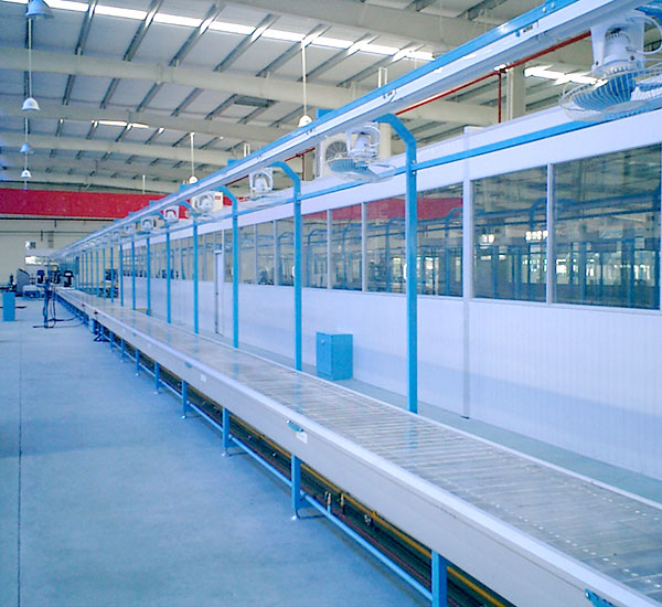 Chain-plank Conveying Line